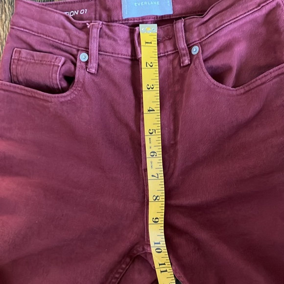 Everlane Edition 1, Cheeky style, red denim - Picture 3 of 11